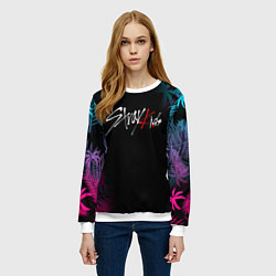 Свитшот женский STRAY KIDS, цвет: 3D-белый — фото 2