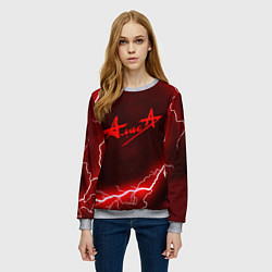 Свитшот женский АлисА, цвет: 3D-меланж — фото 2