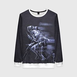 Свитшот женский Fencer, цвет: 3D-белый
