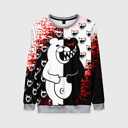 Свитшот женский MONOKUMA, цвет: 3D-меланж