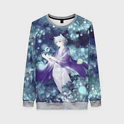 Свитшот женский Tomoe Kamisama, цвет: 3D-меланж