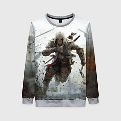 Свитшот женский ASSASSINS CREED, цвет: 3D-меланж