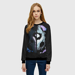 Свитшот женский League of Legends, цвет: 3D-черный — фото 2