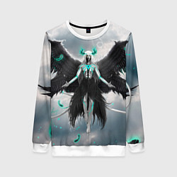 Свитшот женский Bleach anime art, цвет: 3D-белый