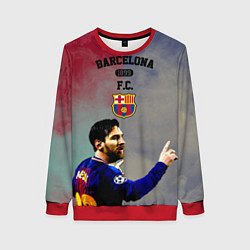 Свитшот женский Messi, цвет: 3D-красный