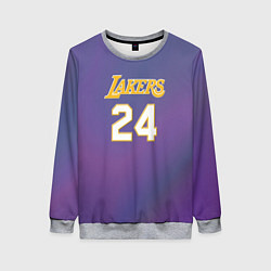 Свитшот женский Los Angeles Lakers Kobe Brya, цвет: 3D-меланж