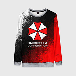 Свитшот женский UMBRELLA CORP, цвет: 3D-меланж