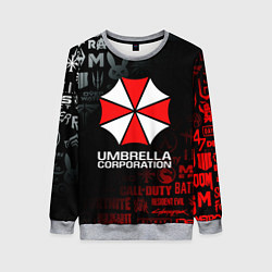 Женский свитшот RESIDENT EVIL UMBRELLA CORP
