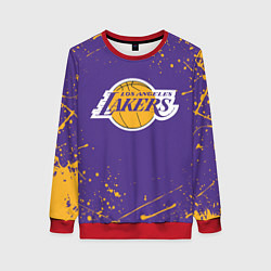 Свитшот женский LA LAKERS, цвет: 3D-красный