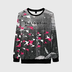 Свитшот женский Three Days Grace art, цвет: 3D-черный