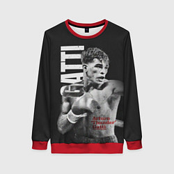 Свитшот женский Gatti, цвет: 3D-красный