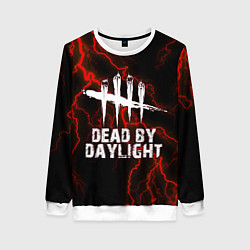 Свитшот женский Dead by Daylight, цвет: 3D-белый