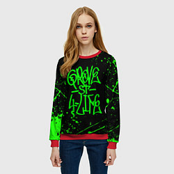 Свитшот женский GROVE STREET GTA, цвет: 3D-красный — фото 2