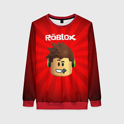 Свитшот женский ROBLOX, цвет: 3D-красный