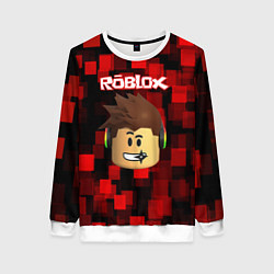 Свитшот женский ROBLOX, цвет: 3D-белый