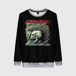 Свитшот женский The Exploited, цвет: 3D-меланж