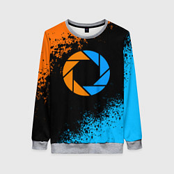 Свитшот женский PORTAL, цвет: 3D-меланж