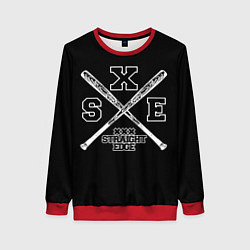 Женский свитшот Straight edge