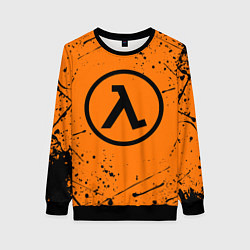 Свитшот женский HALF-LIFE, цвет: 3D-черный