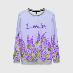 Свитшот женский Lavander, цвет: 3D-меланж