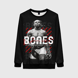 Свитшот женский Bones Jones, цвет: 3D-черный