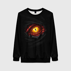 Свитшот женский Дракон, цвет: 3D-черный