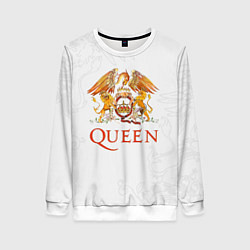 Свитшот женский Queen, цвет: 3D-белый