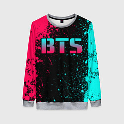 Свитшот женский BTS, цвет: 3D-меланж
