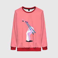 Свитшот женский Не киряй, цвет: 3D-красный