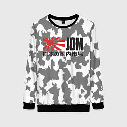 Свитшот женский JDM Style, цвет: 3D-черный