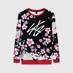 Свитшот женский Stray Kids, цвет: 3D-красный