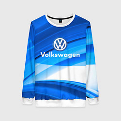 Свитшот женский Volkswagen, цвет: 3D-белый