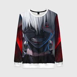 Свитшот женский TOKYO GHOUL, цвет: 3D-белый