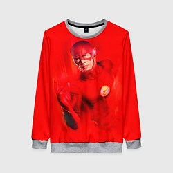 Свитшот женский The Flash, цвет: 3D-меланж