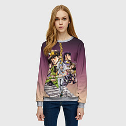 Свитшот женский Jo Jo, цвет: 3D-меланж — фото 2