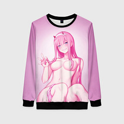 Свитшот женский DARLING IN THE FRANXX, цвет: 3D-черный