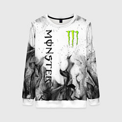 Свитшот женский MONSTER ENERGY, цвет: 3D-белый