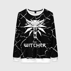 Свитшот женский The Witcher, цвет: 3D-белый