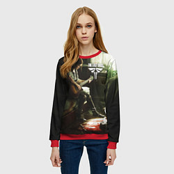 Свитшот женский The last of us part 2 tlou2, цвет: 3D-красный — фото 2