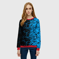 Свитшот женский The Witcher, цвет: 3D-красный — фото 2