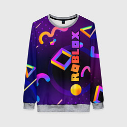 Свитшот женский Roblox, цвет: 3D-меланж