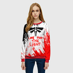 Свитшот женский THE LAST OF US II, цвет: 3D-красный — фото 2