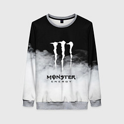 Свитшот женский MONSTER ENERGY BLACK, цвет: 3D-меланж