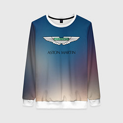 Свитшот женский Aston martin, цвет: 3D-белый