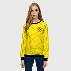 Свитшот женский BORUSSIA, цвет: 3D-черный — фото 2