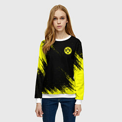 Свитшот женский BORUSSIA, цвет: 3D-белый — фото 2