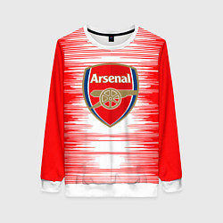 Свитшот женский ARSENAL, цвет: 3D-белый