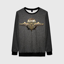 Свитшот женский ВДВ, цвет: 3D-черный