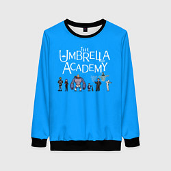 Свитшот женский The umbrella academy, цвет: 3D-черный