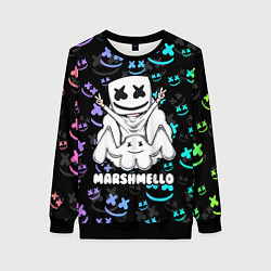 Свитшот женский MARSHMELLO, цвет: 3D-черный